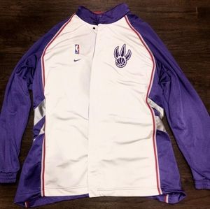 Toronto raptors warm up jacket throwback